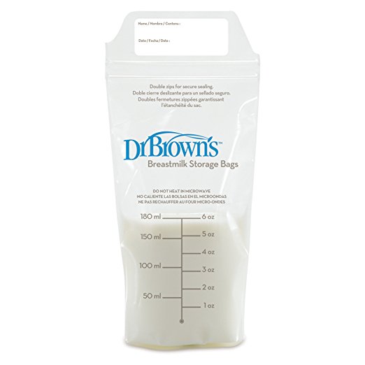 Dr Browns milk storage bags