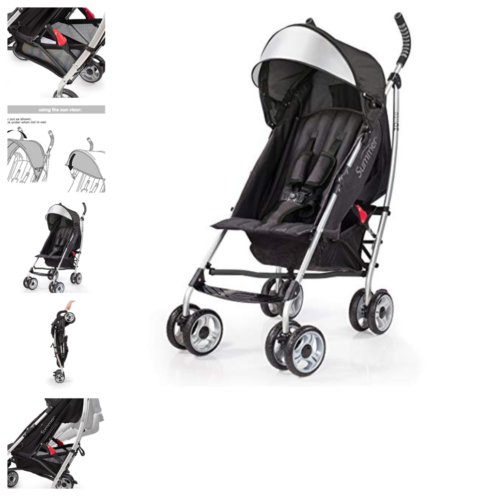 Summer Infant stroller 3D