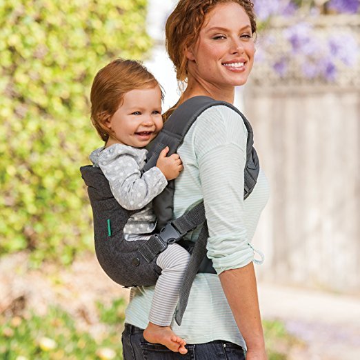 Infantino Flip Advanced 4-in-1 Convertible Carrier, Light Grey 3
