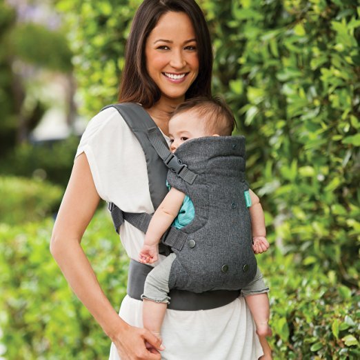 Infantino Flip Advanced 4-in-1 Convertible Carrier, Light Grey 4