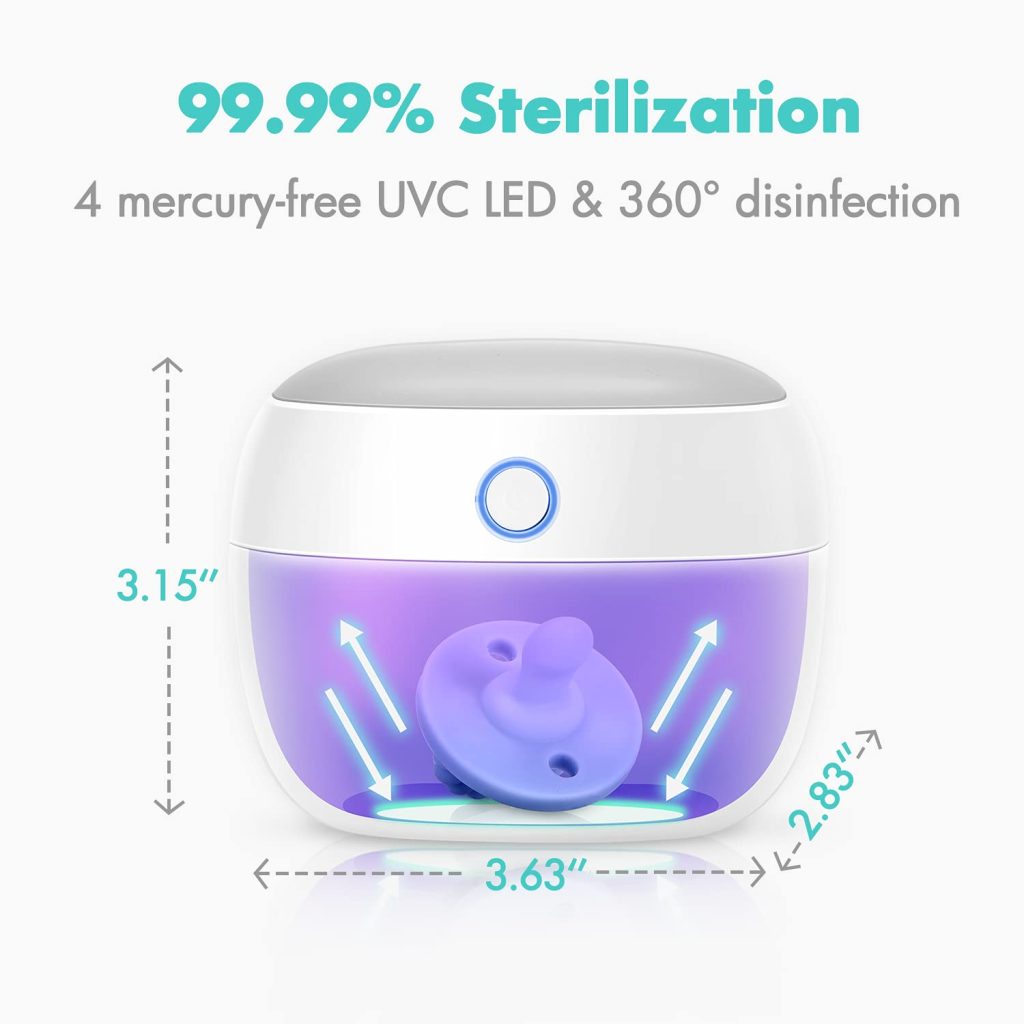 Papablic Portable UV Light Sterilizer 3