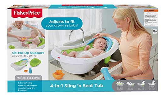 Fisher-Price 4-in-1 Sling N Seat Tub outer box