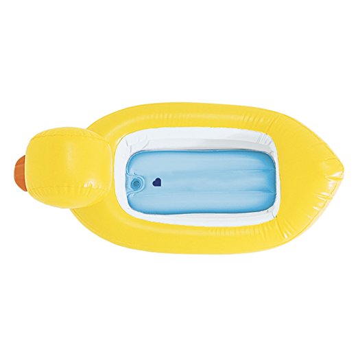 Munchkin White Hot Inflatable Duck Tub view from above