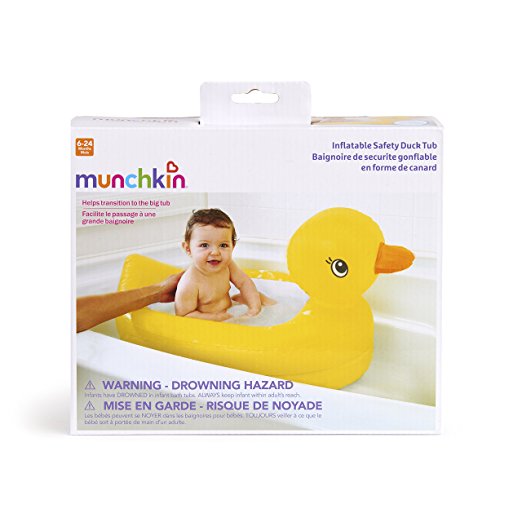 Munchkin White Hot Inflatable Duck Tub outer box