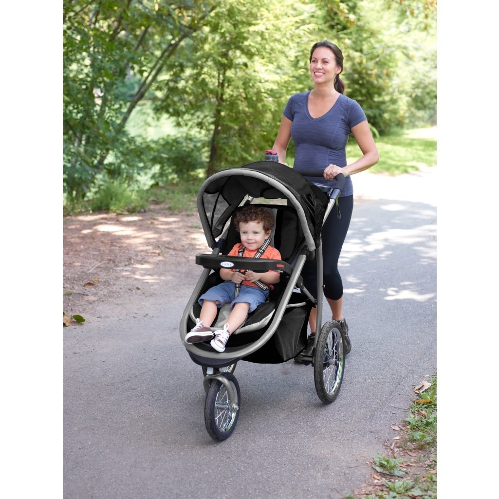 Best Jogging Strollers Graco Fastaction Fold Jogger Click Connect Stroller in action