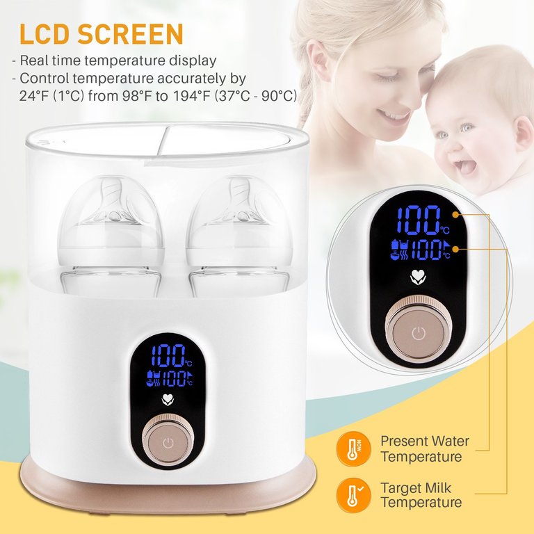 Babebay Baby Bottle Warmer & Bottle Sterilizer 1