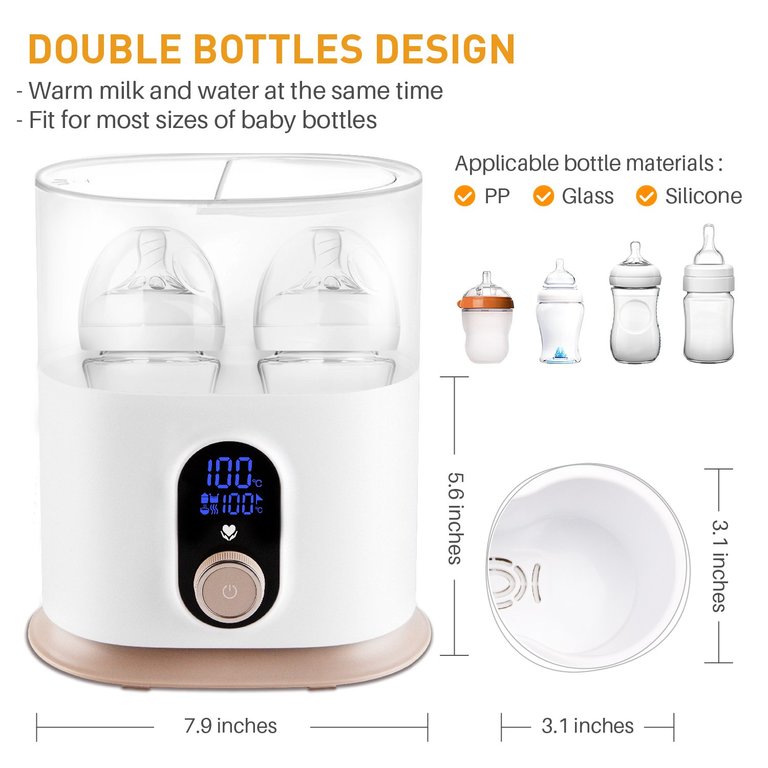 Babebay Baby Bottle Warmer & Bottle Sterilizer 7