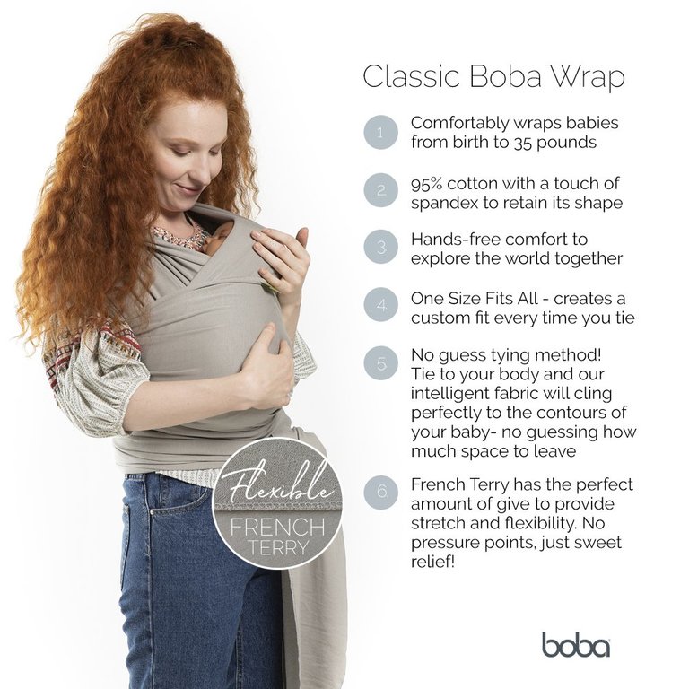 boba baby wrap instructions