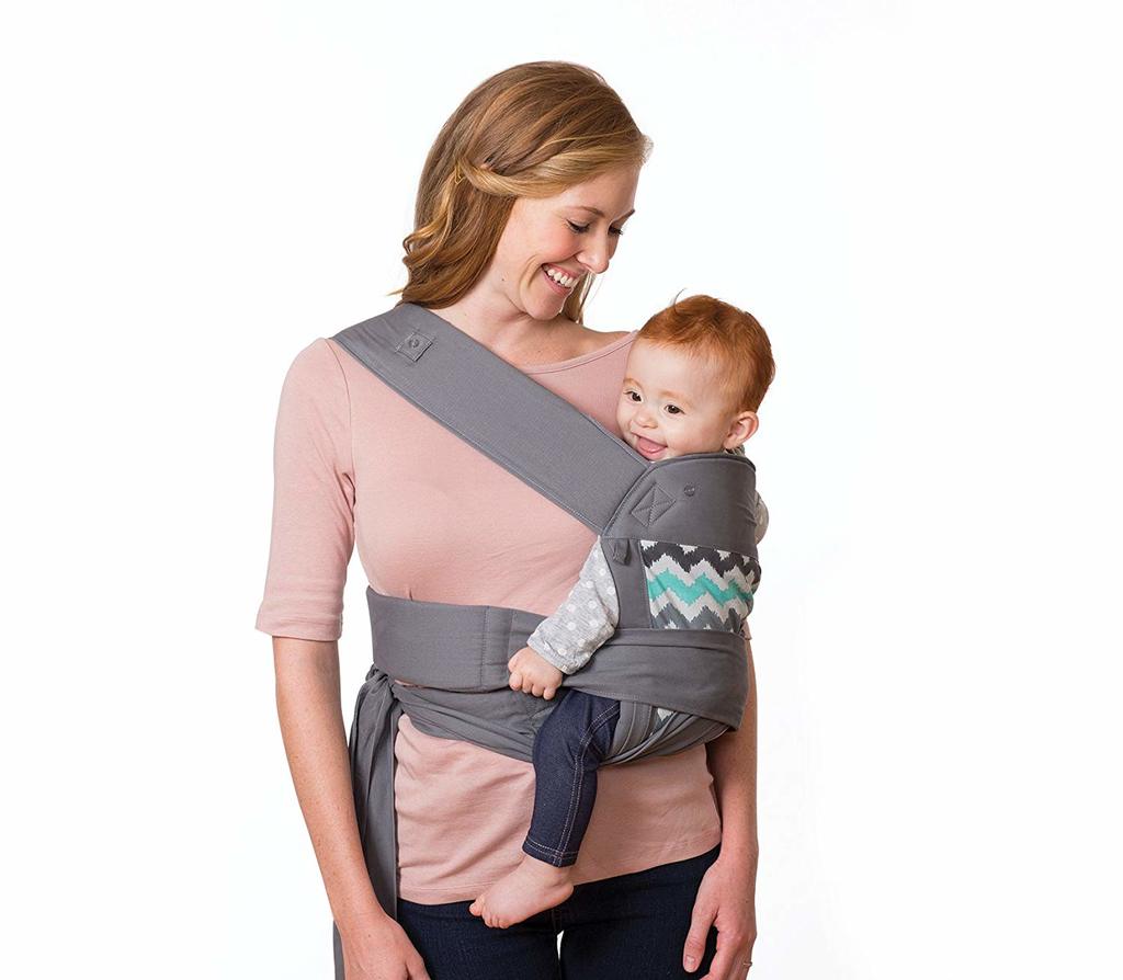 Infantino Sash Wrap and Tie Baby Carrier 5