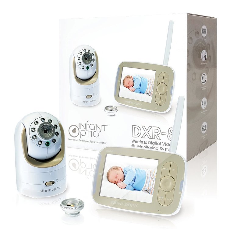 Infant Optics DXR-8 Video Baby Monitor with Interchangeable Optical Lens 5