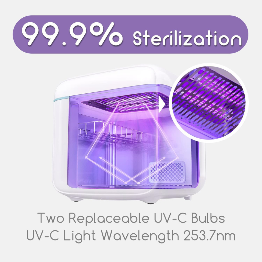 Papablic 4-in-1 UV Sterilizer and Dryer Pro 6