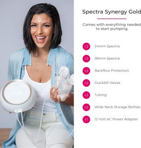 Spectra - Synergy Gold Dual Adjustable Electric Breast Pump 4